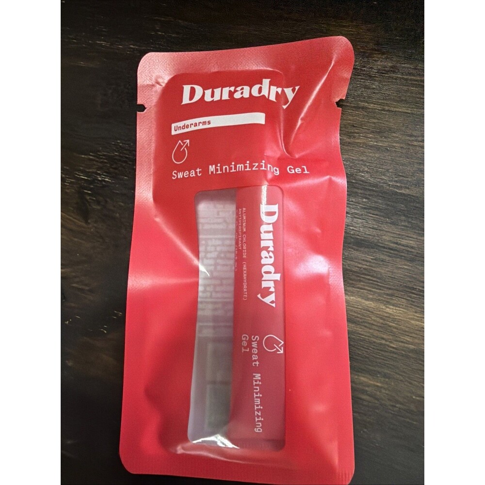 Duradry Sweat Minimizing Gel Antiperspirant for Men Women-Prescription-Strength